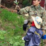 人生初の山菜採り