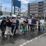 夏を満喫しまくる夏女…流しそーめん編