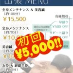 敏腕鍼灸師　みかりん先生の出張美容鍼灸企画