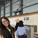 よもぎ女、花の都大東京で大はしゃぎ
